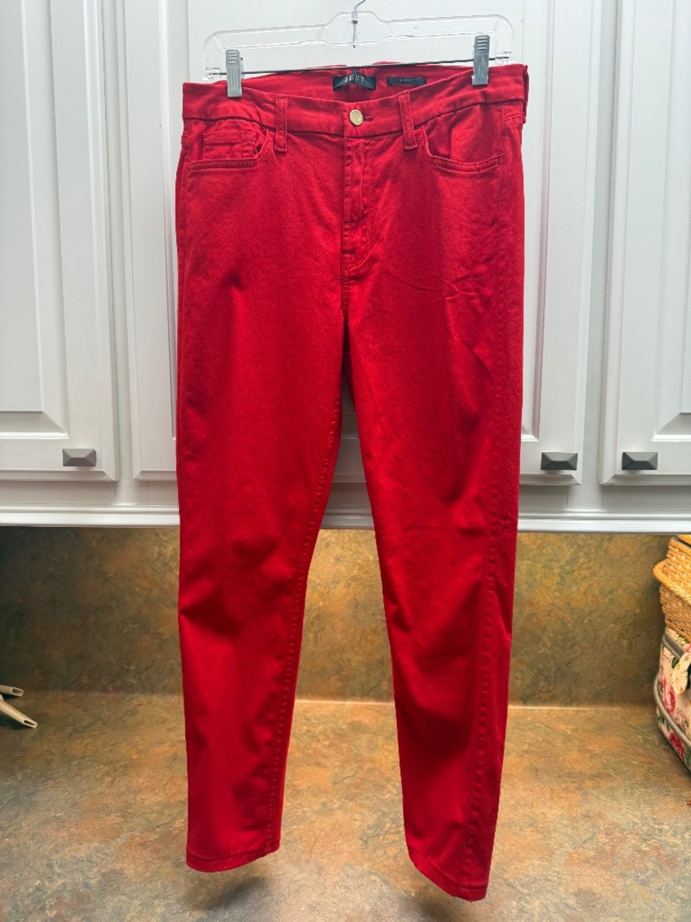 Red Pants - Size 8 Skinnt Fit